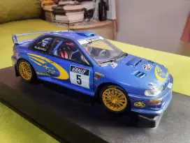 Autoart 1/18 Subaru Impreza WRX Rally diecast model