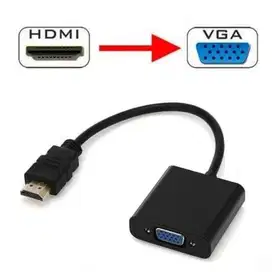 Jual Murah Aneka Converter HDMI To VGA With Port Audio