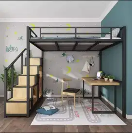 Kamar Setting Tempat Tidur Tingkat Kokoh