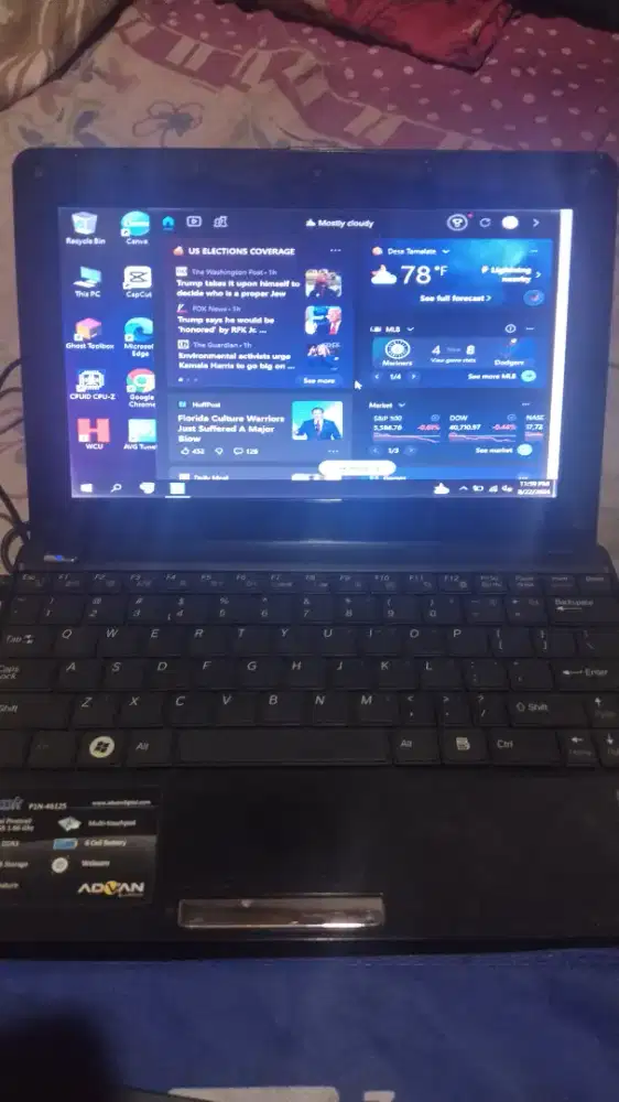 Vanbook Advan Intel Atom