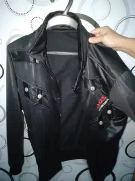 Jaket Kulit Pria Hitam