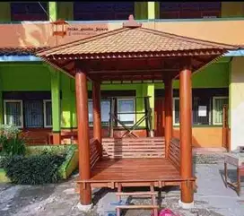 GAZEBO KAYU GLUGU SULAWESI