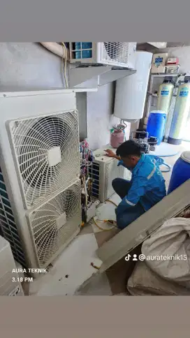 SERVIS Ac kulkas freezer Bergaransi