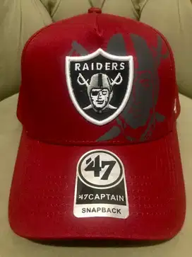 Topi Raiders - Maroon - 100 rb