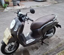 Honda Scoopy key less 2023, km 10rb,service record,kelengkapan komplit