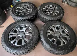 Velg Ford Ranger T7 wild truck R18 pcd 6x139.7 ban Kanati AT 275 65 18