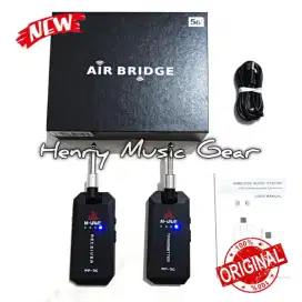 M-Vave Wireless Guitar Jack Rechargeable Transmiter Receiver BARU