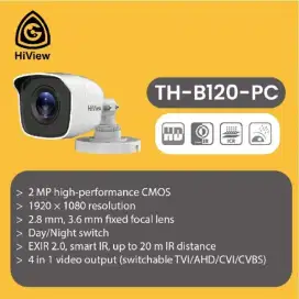 Kamera CCTV Hiview Outdoor TH-B120-PC