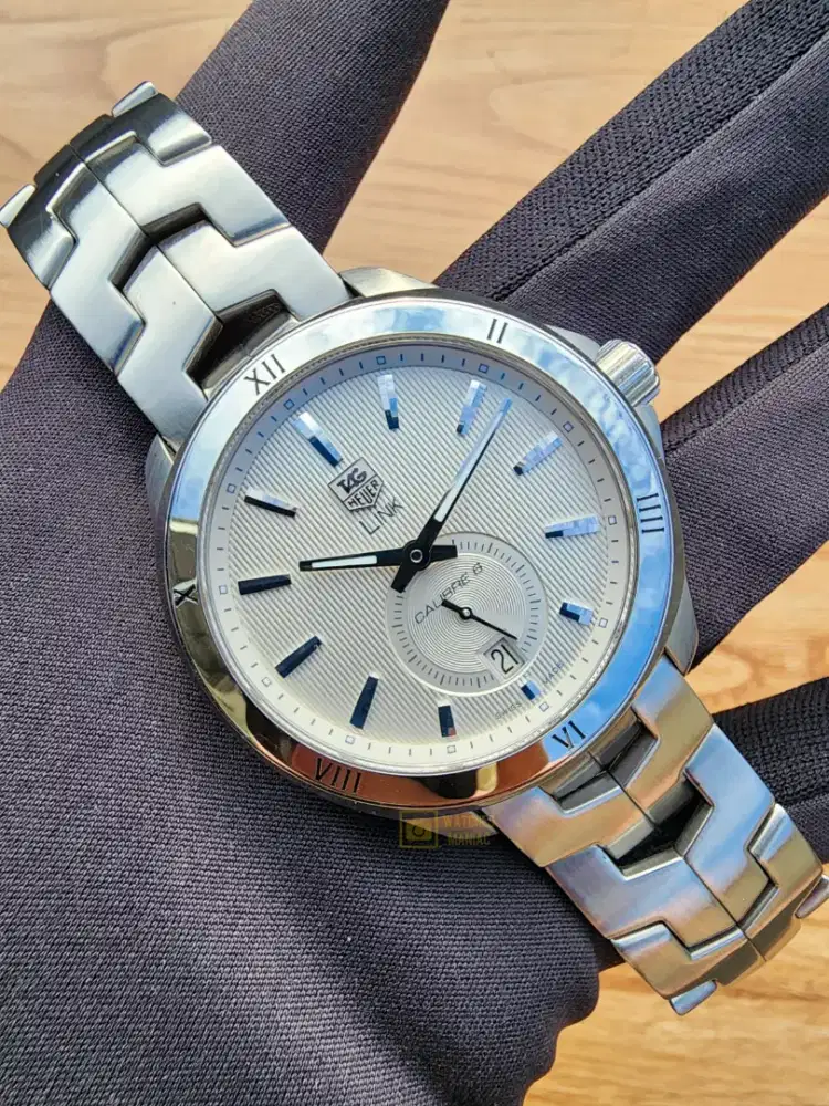 Jam Tangan Luxury Original Tag Heuer Link Sub Second Automatic Fullset