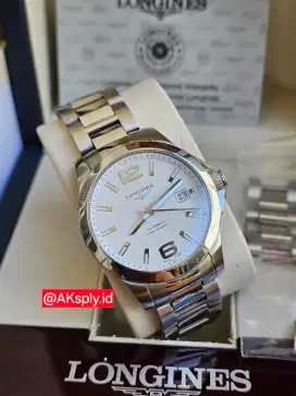 Longines Conquest Automatic White