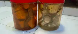 Cetakan kue kukus & cake. +- total 80 pcs. Jual semua 15 ribu saja.