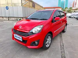 Daihatsu Ayla 1.0 X Bensin-MT 2019 Merah /