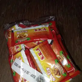 Sambal sachet rasa pedas