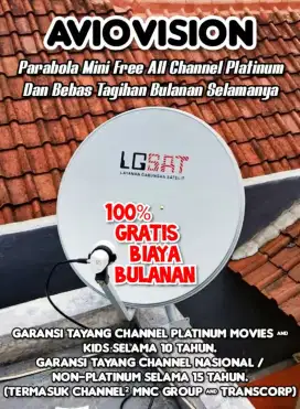 AVIOVISION PARABOLA TANPA BERLANGGANAN KABUPATEN BANDUNG BARAT