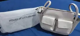 Ori Tas Little Bunny 100% asli warna putih/white