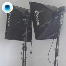 Paket Lighting Studio Fotografi Rams p60 230v MURAH!