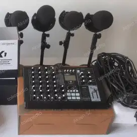 Paket Mic Podcast 4 orang Record MURAH