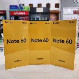 Realme Note 60 4/64 Baru garansi resmi bisa tukar tambah hp