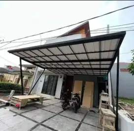 Kanopi alderon terpasang 324