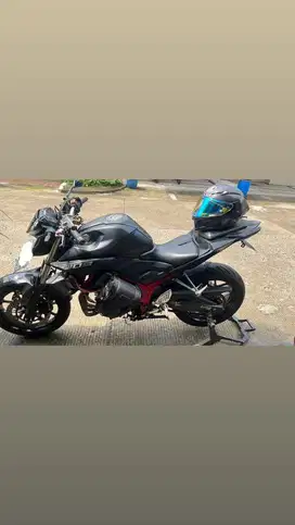 Jual motor yamaha mt 25 merah hitam, surat-surat lengkap