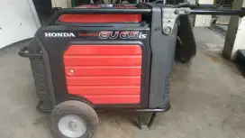 HONDA GENSET EU65iS 6.5kVA 6500WATT INVERTER BENSIN350cc MADE IN JAPAN