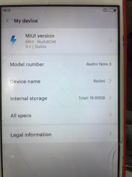 Hp Xiaomi Redmi note 3 Murah