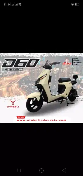 Sepeda listrik Uwinfly D60