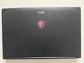 Laptop MSI GL62M 7RC 15.6 1 TB + 240GB Second Jarang Pakai