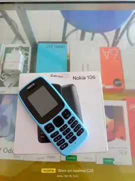 NOKIA 106 DUAL SIM Radio lengkap normal mulus