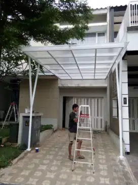 Kanopi atap poli karbonet
