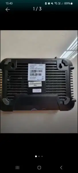 Kabel modem kondisi aman