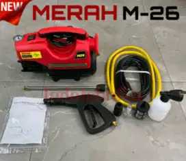 STEAM JET CLEANER BOBI M26 MESIN CUCI MOBIL , MOTOR DAN AC.