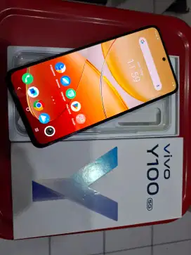 Vivo y100 5g ram 8 /128GB mulus fullset