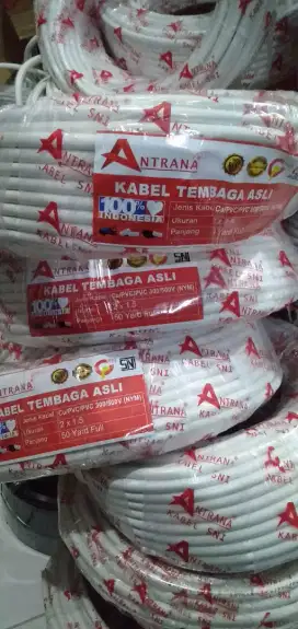 Kabel NYM 2x1.5 Antrana SNI Kawat Tembaga