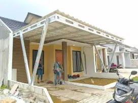 Kanopi baja ringan, kanopi alderon UPVC, plafon PVC, kanopi solartuuf,