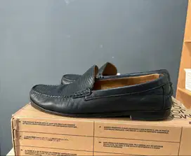 Sepatu Loafers Pria Gino Mariani Original, Hitam, 42