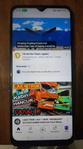 Oppo A77s HP + Charger 8/128