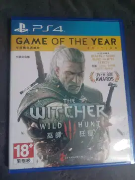 Jual BD PS4 The Witcher 3 GOTY edition