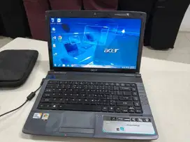 laptop acer aspire 4736 normal wind ori siap pakai