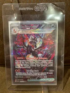 Charizard ex sar sv4a349/190 PokemonCard TCG Indonesia Harta Berkilau