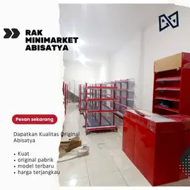 ready rak minimarket gondola untuk toko display sembako harga termurah