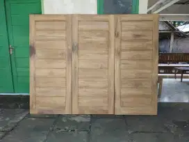 Pintu kamar kayu jati