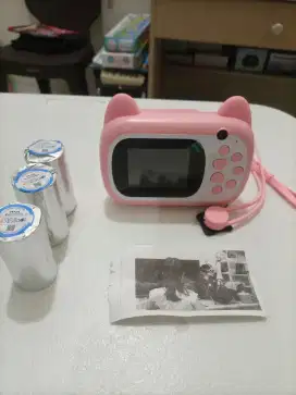 Kamera Thermal Printer Anak (99.9% spt baru)