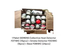 1 Paket SIEMENS FDT181C (15pcs) + FDO181C (9pcs) + Base FDB181C