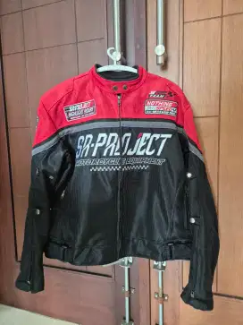 Jaket mesh SR project, merah. Original
