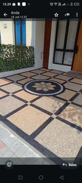 Carport batu sikat garasi mobil,teras dll