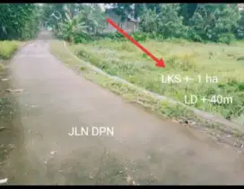 Jual tanah zona kuning lokasi banyudono byl lt 1 H harga 350rb/mtr neg