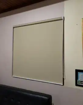 Roller blind dan gorden bahan import dan lokal minimalis