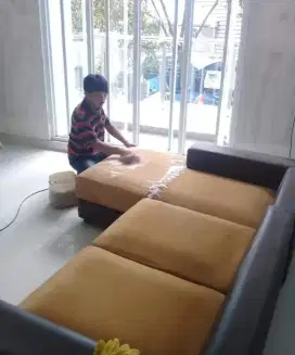 Jasa cuci kasur sepringbed cuci sofa panggilan Jabodetabek,