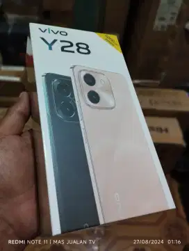 VIVO Y28 RAM 8GB+128GB BARU. GARANSI RESMI. BISA COD